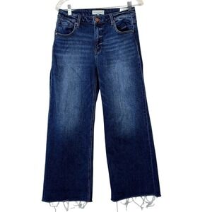 Risen Jeans Wide Leg 9/29 Indigo Blue